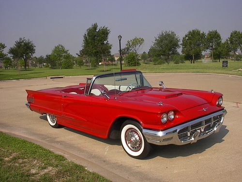 1960 ford thunderbird convertible