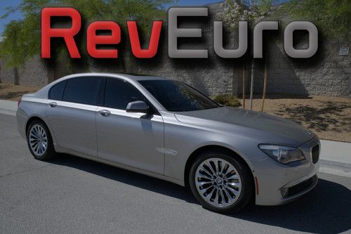 2009 bmw 750li active cruise,night vision,rear ent,reclining seats,cam,heads up
