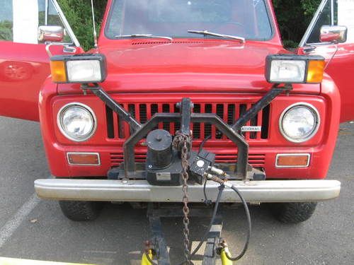 1973 international scout ii , used manuel trans, 4x4 pick up truck