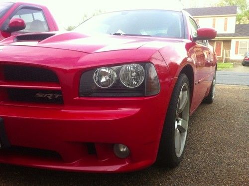 2007 dodge charger srt8 red very clean!!! mopar hemi