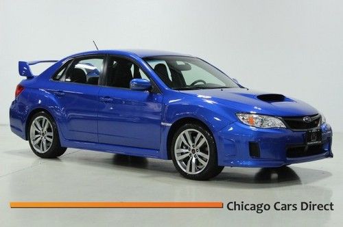 12 impreza wrx sti awd turbo wr blue brembo bluetooth hid 6-speed manual clean