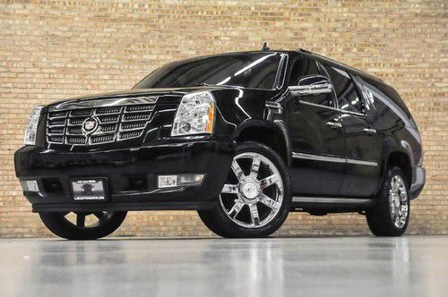 2008 cadillac escalade esv! navigation! rear camera! 4 dvd screens! 22s! clean!