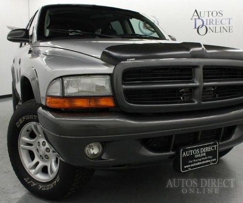 We finance 02 durango sxt 4wd tow hitch cd stereo side steps fog lamps low miles