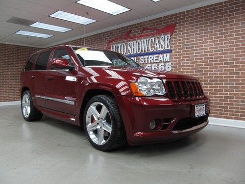 2008 jeep grand cherokee srt-8 awd navigation 6.1l hemi