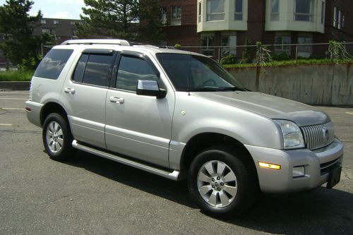 2006 mercury mountaineer premium awd v8 auto navigation!! sunroof!! no reserve!!