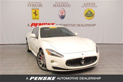 2010 maserati granturismo 4.7s coupe~park sensors~piano wood~like 2011