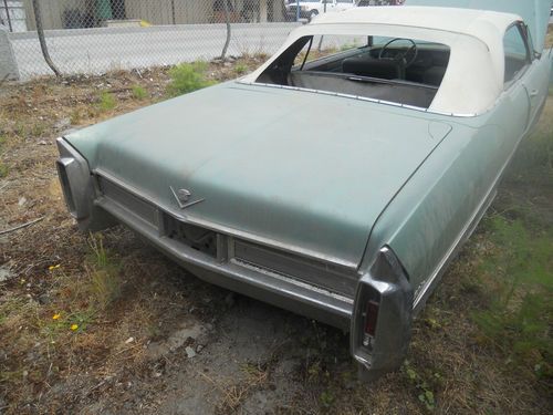 1965 Cadillac DeVille Base Convertible 2-Door 7.0L, image 7