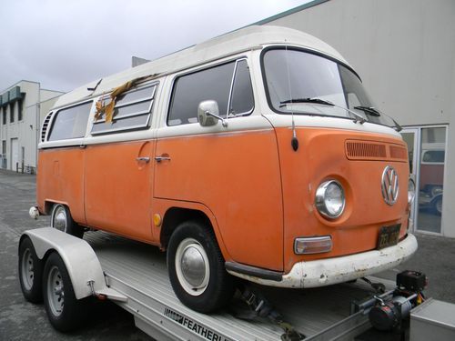 Original sf,calif.delivered vw bus westfalia camper van walkthru no rust driver