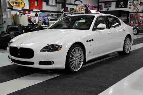 Maserati Quattroporte S 2013 White & Beige 140K Sticker, US $108,800.00, image 2