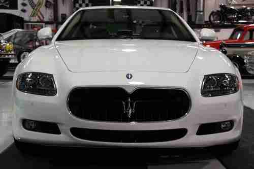 Maserati Quattroporte S 2013 White & Beige 140K Sticker, US $108,800.00, image 3