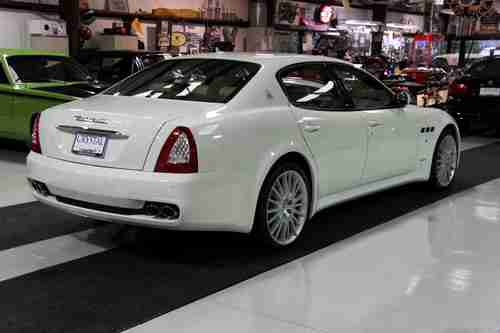 Maserati Quattroporte S 2013 White & Beige 140K Sticker, US $108,800.00, image 4