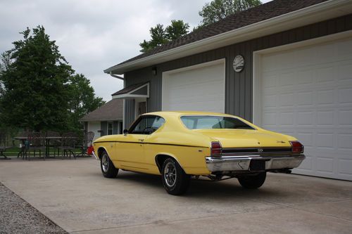 1969 Chevrolet Chevelle SS 396/325 Hardtop 2-Door Rotisserie Restoration, image 4