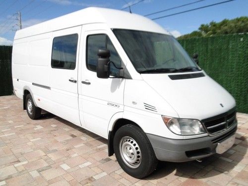 06 sprinter shc super high 158" 158 1 owner cargo work van truck mercedes diesel