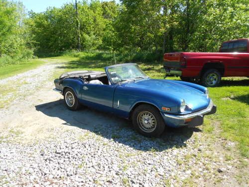 1973 triumph spitfire base 1.5l