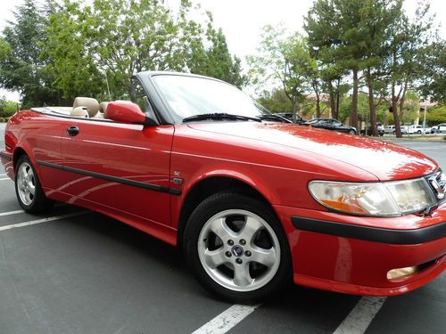 2001 saab 9-3 se convertible 2-door 2.0l