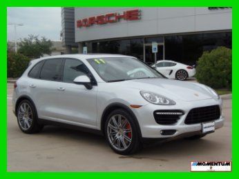 2011 porsche cayenne turbo awd 26kmi. 6yr/100k warnty*air ride susp*pasm*nav*cam