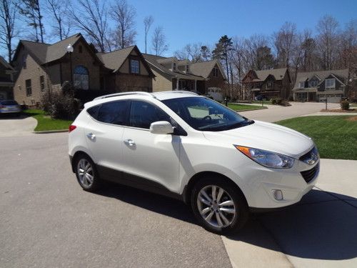 2012 hyundai tucson limited sport utility 4-door 2.4l