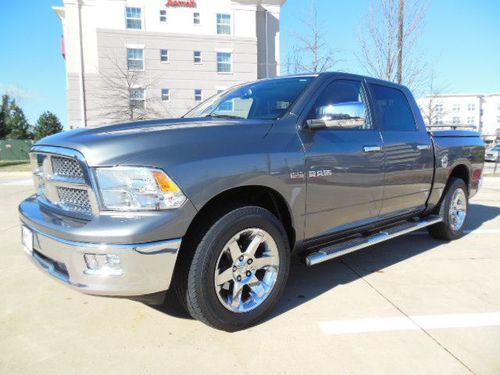 2009 dodge ram 1500 hemi 4x4 four wheel drive 4wd leather hot seats crewcab 5.7l