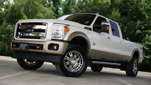 2012 ford f-350 king ranch navigation sunrrof heated &amp; cool seats  1 owner