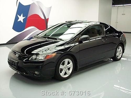 2008 honda civic ex coupe auto sunroof alloy wheels 79k texas direct auto