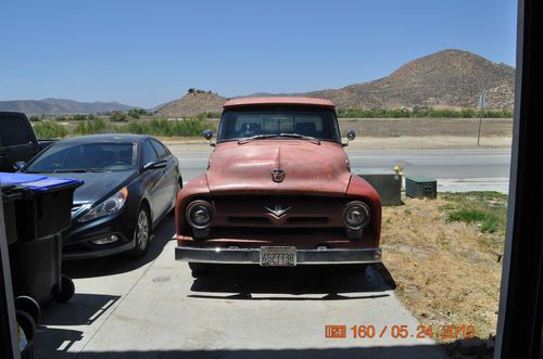 1956 ford f-100 pickup.