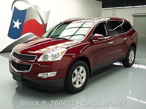 2010 chevy traverse awd ls 7 pass rear cam alloys 48k texas direct auto