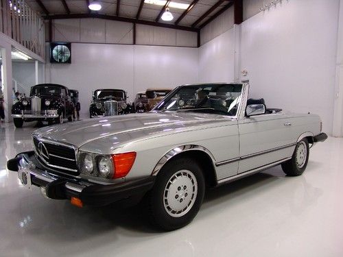 1984 mercedes-benz 380 sl, 50,039 original miles, both tops, automatic, a/c!
