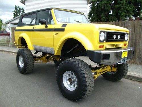 1979 international scout ii 4x4 20 inch lift "the beast"