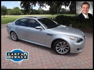 2007 bmw 5 series 4dr sdn m5 navigation bluetooth backup sunroof  wheels