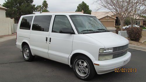 2003 chevrolet astro van awd all wheel drive 118k miles no reserve