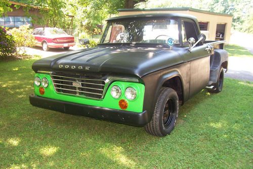 1962 dodge d100 striaght axle gasser classic rat rod hemi