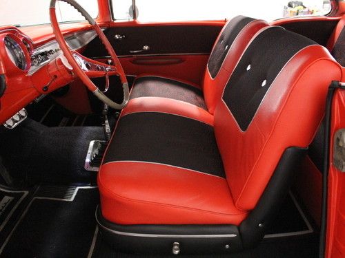 350 CI, MATADOR RED HARDTOP, 4-SPEED, POWER FRONT DISC BRAKES, FLOWMASTERS, US $36,995.00, image 3