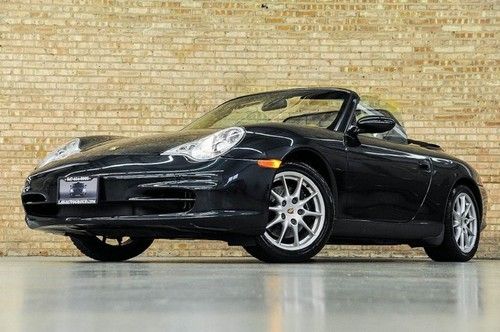 2003 porsche 911 cabriolet! 1ownr! bose! supple! htd sts! 46k mi!