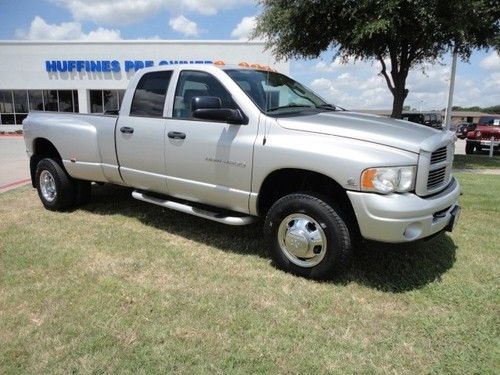 Ram 3500 laramie 4x4 h.o. 5.9 cummins diesel 1-owner!