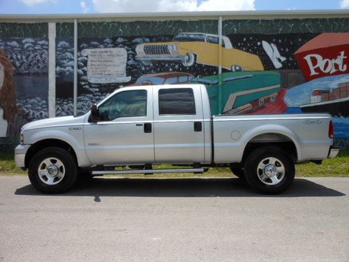 2006 ford f350 lariat crew cab 4x4 short bed single wheel (absolute sell!!)