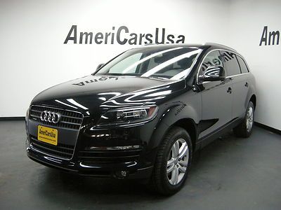 2008 q7 awd quattro premium leather rear camera carfax certified florida beauty