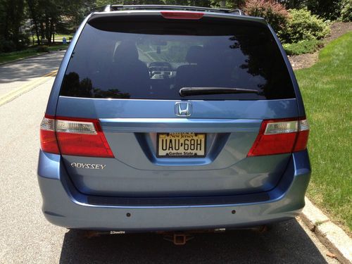 2006 Honda Odyssey - Ocean Mist Blue Exterior / Gray Leather Interior, image 8