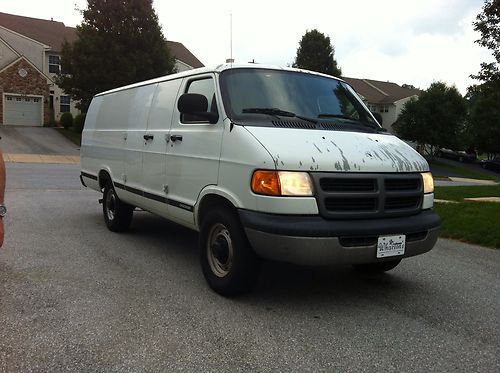 2003 dodge 3500 series, maxi van, 1 ton