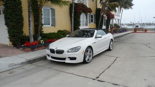 Bmw 6 series cabriolet - 640i - showroom - 7300 miles/ 9 months old