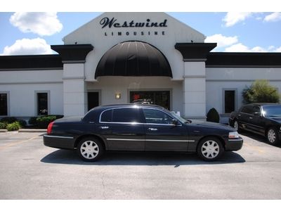 Lincoln, town car, executive, l series, 2008, black, luxury, limo, transport