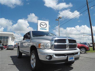 4x4 crew cab slt package hemi v8 20" chrome wheels local trade in wholesale now!