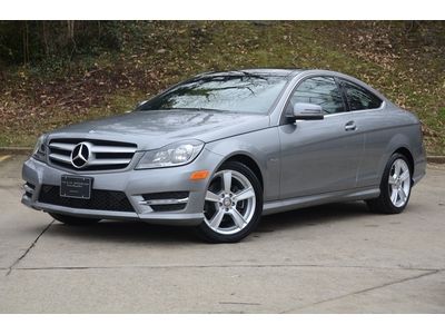 Cox &amp; co. 2012 c250 coupe!!!! gps nav, back up camera, sport pkg, only 8k miles!