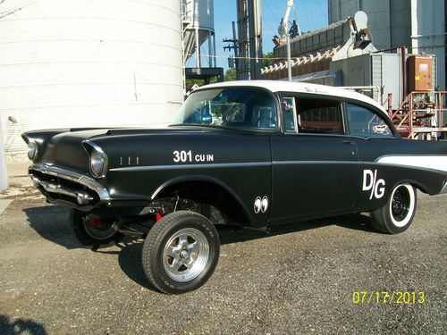1957 Chevy Gasser that competed with Ford and Dodge, image 4