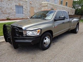 2009 ram 3500 dually quad cab st cummins turbo diesel 6-speed manual 36k miles!