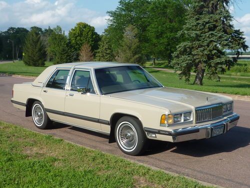 1988 mercury grand marquis ls sedan 4-door 5.0l