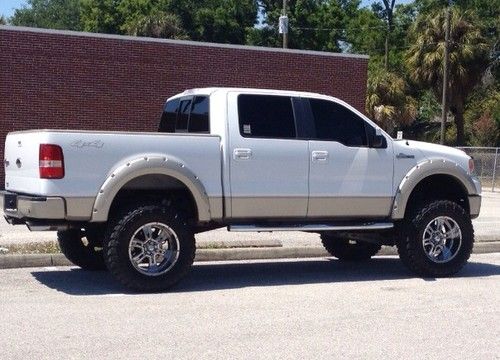 Lifted truck ford 150: king ranch- mint! 4x4, 37" tires, 6" lift