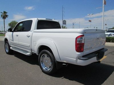 2006 WHITE AUTOMATIC 4.7L V8 LEATHER SUNROOF DOUBLE CAB PICKUP TRUCK, image 3
