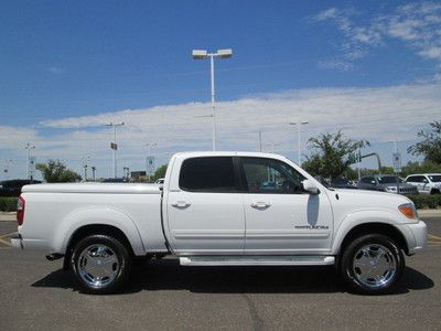 2006 WHITE AUTOMATIC 4.7L V8 LEATHER SUNROOF DOUBLE CAB PICKUP TRUCK, image 7