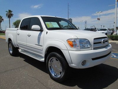 2006 WHITE AUTOMATIC 4.7L V8 LEATHER SUNROOF DOUBLE CAB PICKUP TRUCK, image 8