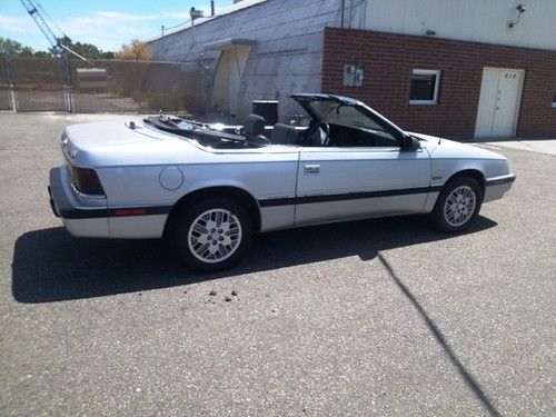 1989  chrysler le baron convertible